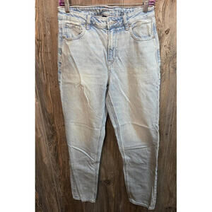 American Eagle Outfitters "Mom Jeans" Women Size 6 Long (27x29) Strigid Skinny